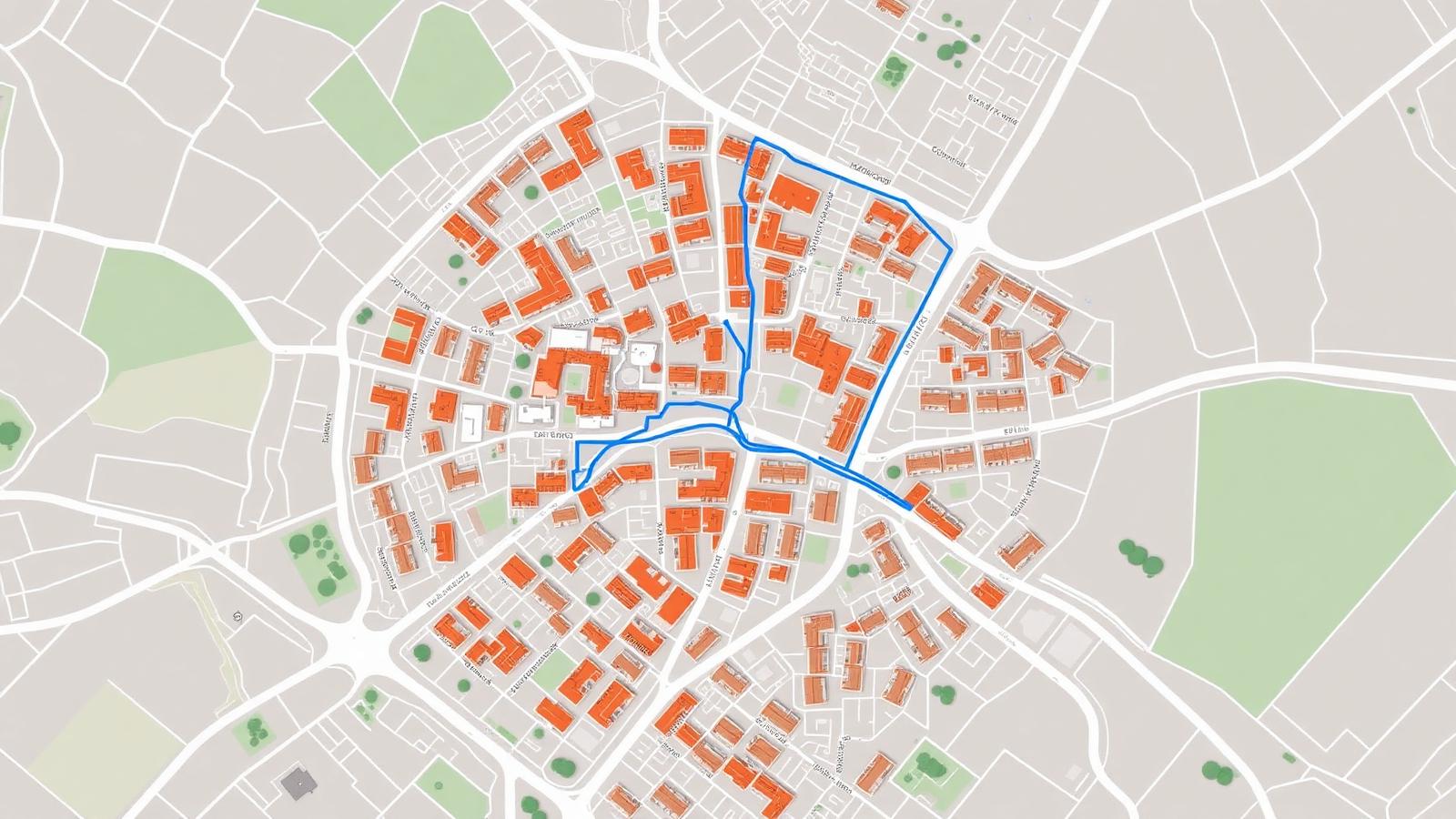Map of the Arcella Bella running route in Padua